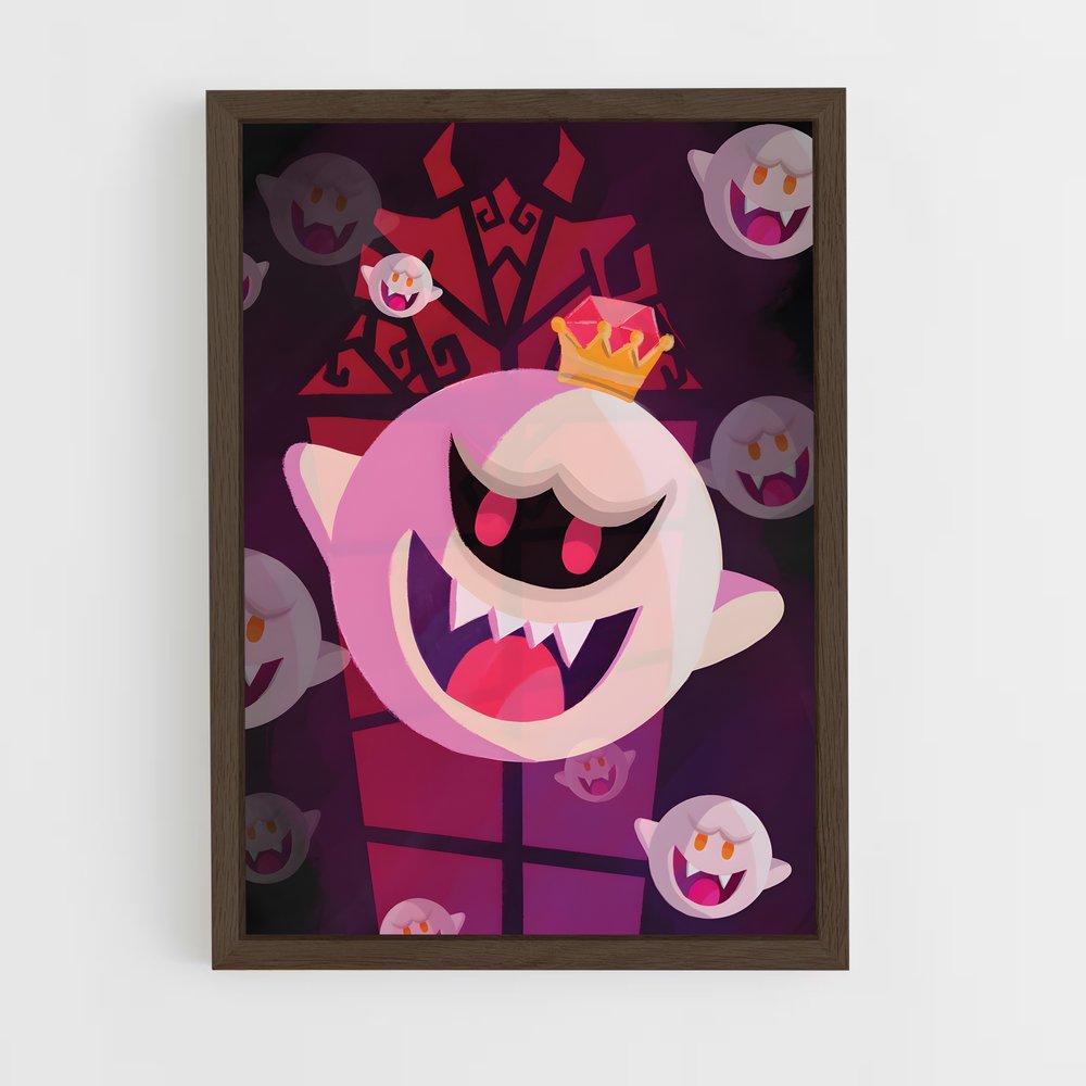 Poster Roi Boo – affiche Mario (vue 5)